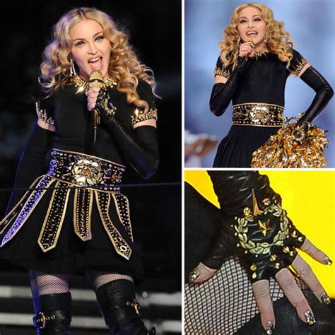 Fashion & Beauty: Madonna Wears Givenchy at Super Bowl