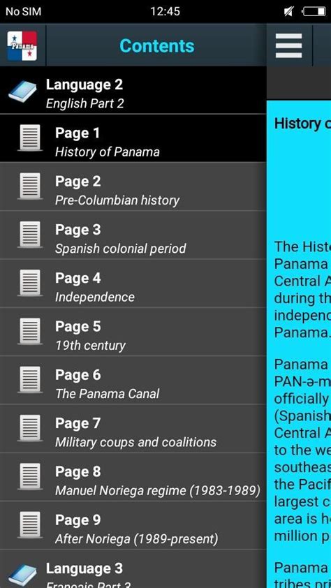 History of Panama APK for Android Download