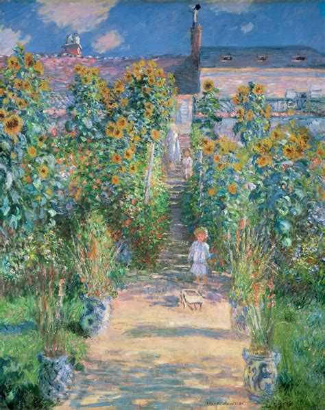 Fashion Inspired by Art: Monet's "Artist's Garden at Vétheuil ...