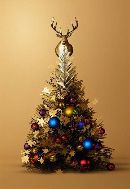 Free Christmas Tree Background