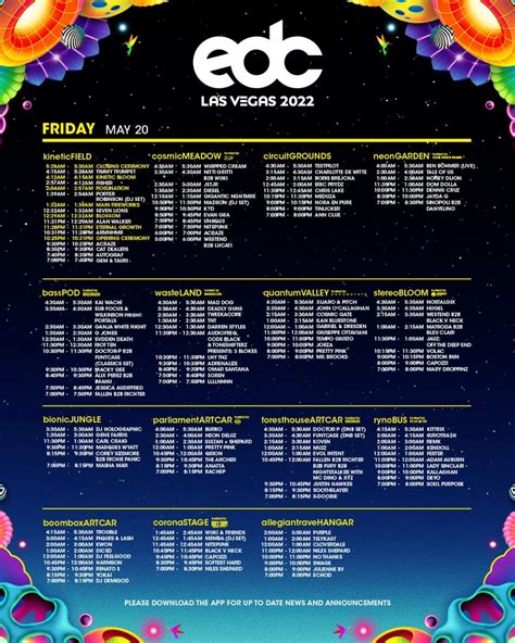 Discover The Lineup And Stages Of Edc Las Vegas 2024 Dates - Jemie Lorenza