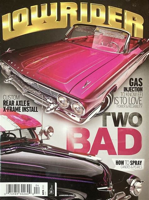 Lowrider April 2016 Magazine, Lowrider Apr 2016