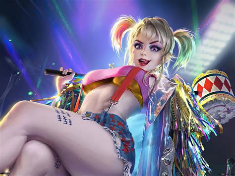 Harley Quinn Birds of Prey 4K wallpaper download