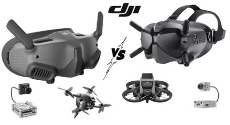 DJI Goggles 2 vs FPV Goggles V2: What's are the differences? - First ...