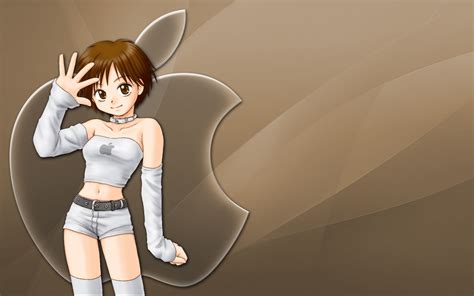 Girls Anime Apple New Wallpaper | Wallpapers Gallery