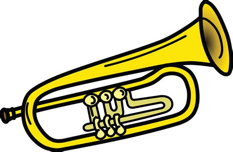 Free Clipart Of A trumpet