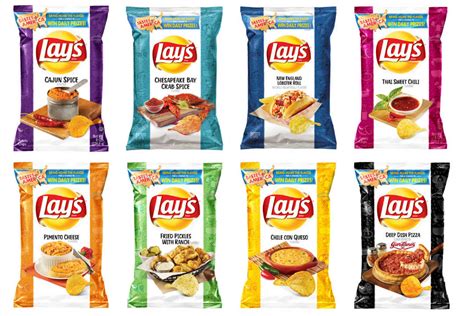 Lay's Tastes of America Potato Chips - The Three Snackateers