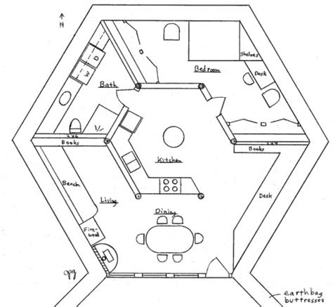 Earth Lodge Plan