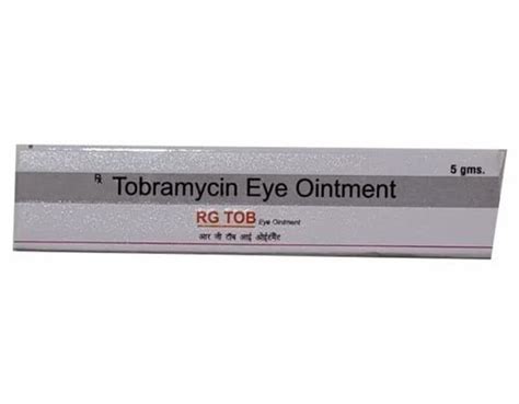 Tobramycin Eye Ointment, 5 Gm, Packaging Type: Box at Rs 90/piece in ...