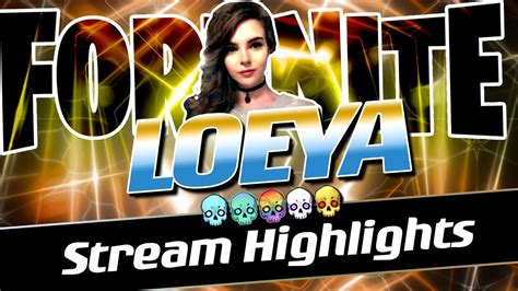 LOEYA CARRY? - FORTNITE BATTLE ROYALE - SUBWEEK - YouTube