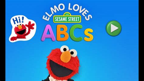 Elmo Loves ABCs / learn LETTERS with Elmo/ Fun Game For Kids - YouTube