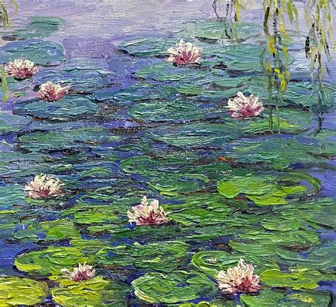 Claude Monet Water Lilies Painting