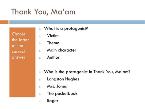 Thank You Ma Am Theme - slidesharetrick