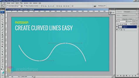 How To Draw Curved Lines In Photoshop Elements ~ Curved Wikihow ...