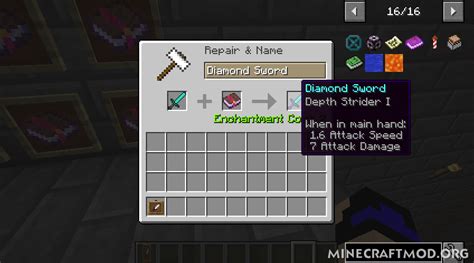 Anvil Enchantments Mod 1.18/1.17.1/1.12.2/1.11.2 for Minecraft ...