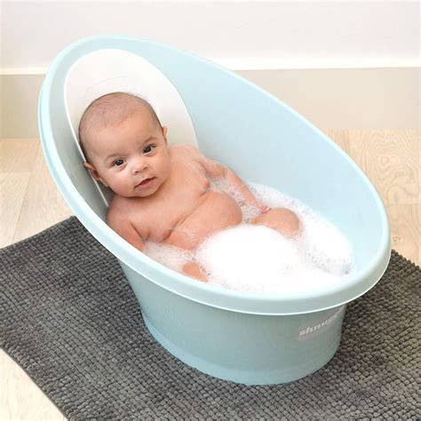 Shnuggle Baby Bath Aqua newborn bathing made easy