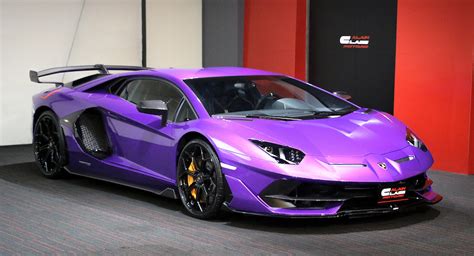 This Lamborghini Aventador SVJ Stands Out Even In Supercar-Infested ...