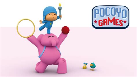 Pocoyo Games - Elly the gymnast - YouTube