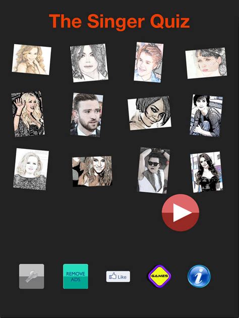 App Shopper: Singer Quiz - Guess who's the Singer Game (Games)