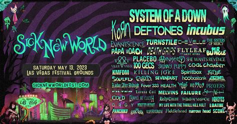 SYSTEM OF A DOWN, KORN, DEFTONES, AND INCUBUS TO CHRISTEN INAUGURAL ...