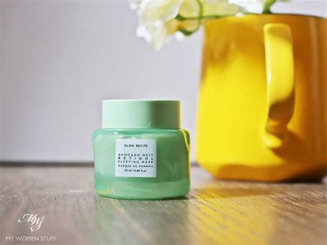 Review: Glow Recipe Avocado Melt Retinol Sleeping Mask - My Women Stuff