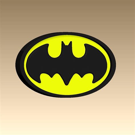 Free STL file Batman Logo・3D printer design to download・Cults