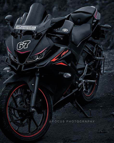 Yamaha yzf R15 v3 .black and red. R15 yamaha, Bike pic, Super bikes HD ...