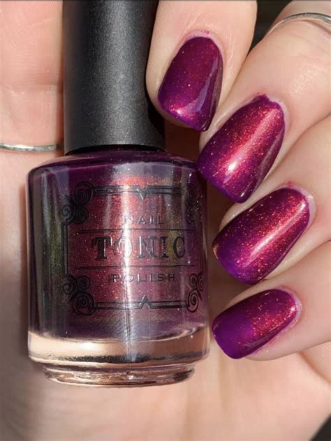 Tonic Polish - Plum Dandy Mani Pedi, Dandy, Natural Nails, Tonic, Nail ...