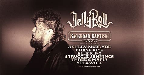 Jelly Roll Announces North American Backroad Baptism Tour - Live Nation ...