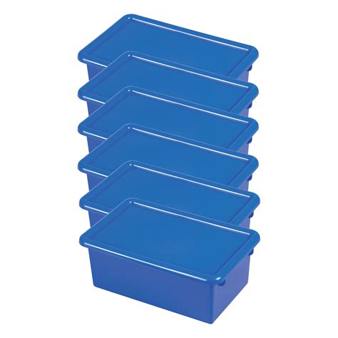 Stack and Store Tub with Lid - Blue - Walmart.com