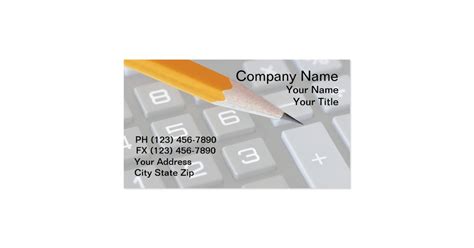 CPA Business Cards | Zazzle