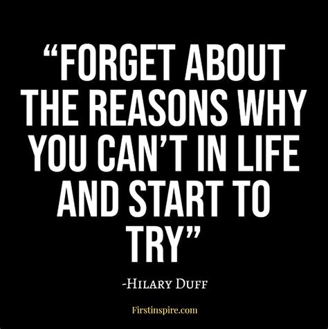 Hilary duff Quotes | Firstinspire - Stay Inspired