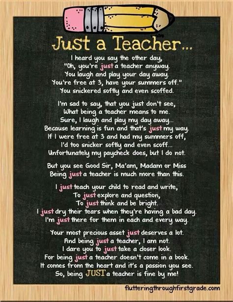 Pin by Crystal Vincent Bradley on Teaching Quotes | Teacher inspiration ...