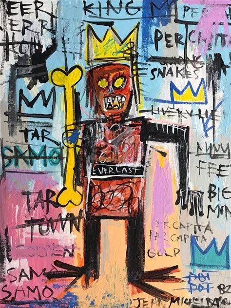 Jean Michel Basquiat Original Painting Rare Samo please retweet ...