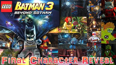 Lego batman 3 characters all girl - passlkey