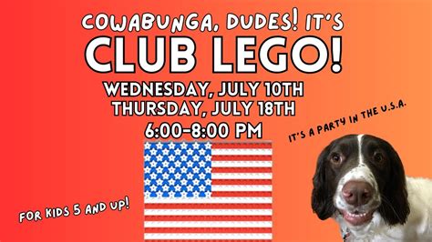 CLUB LEGO, Bellwood-Antis Public Library, 10 July 2024 | AllEvents.in