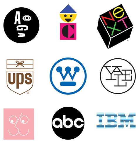 Logotipos, Paul Rand. | Paul rand logos, Paul rand, Graphic design ...