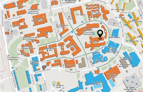 Cal Poly San Luis Obispo Campus Map - Goldia Gabriellia