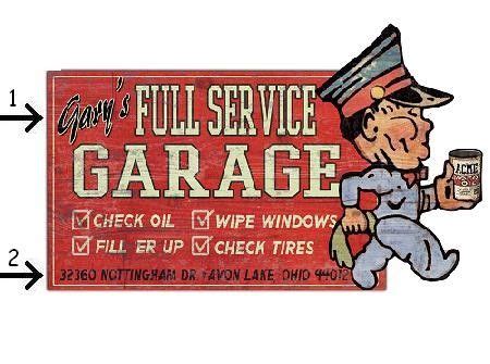 VINTAGE MECHANIC CUTUP SIGN - Vintage Advertising Signs - Signs ...