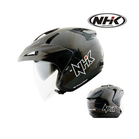 BARU !!! NHK PREDATOR SOLID DOUBLE VISOR