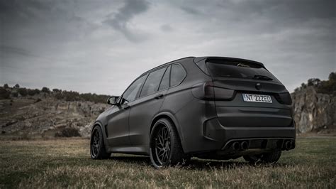 2560x1440 Z Performance BMW X5 Black Matte Rear 1440P Resolution HD 4k ...