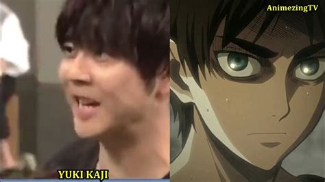 Eren Jaeger Voice Actor / Attack On Titan / Japanese Seiyuu - YouTube