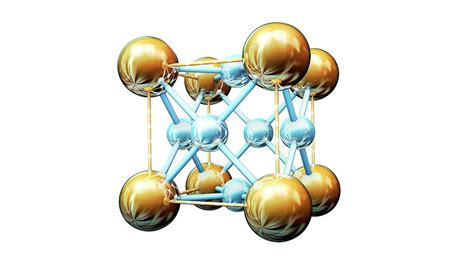 Titanium-gold Alloy Crystal Structure Photograph by Animate4.com ...