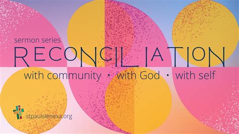 Reconciliation Sermon Series | St. Paul's United Methodist Church