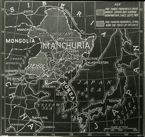 Manchuria WW2 Map