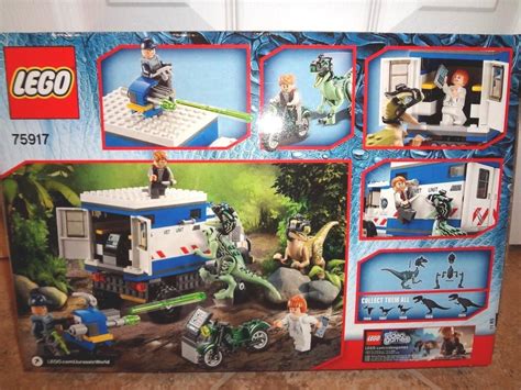 Lego Jurassic World Raptor Rampage 75917 New Sealed (Jurassic Park ...