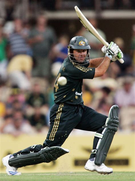 Cool Sports Players: Ricky Ponting batting stance