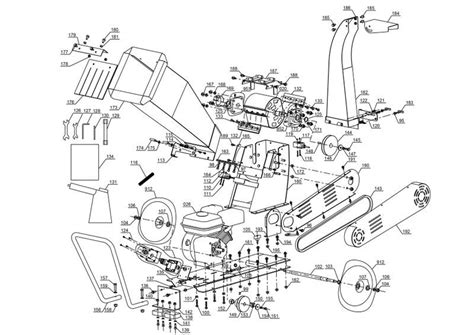 wood chipper parts diagram - HaneinNasma