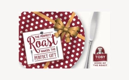 Toby Carvery Gift Card | Prezzee UK