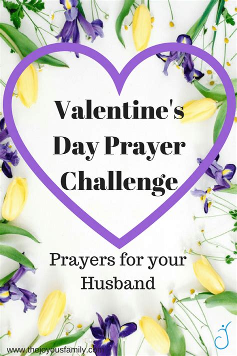 Valentine's Day Prayer Challenge: Prayers For Your Husband - The Joyous ...